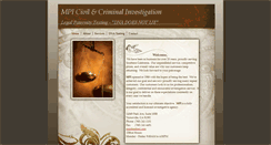 Desktop Screenshot of mpiinvestigations.com